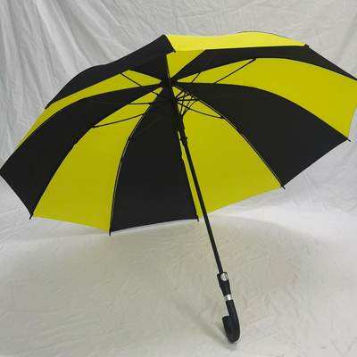 Windproof Auto Open Golf Umbrella with Custom Logo Prints and 130cm Open Diameter
