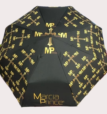 Black Coating Panel Material Middle Finger Umbrella 21&quot;*8k for Market Personalization