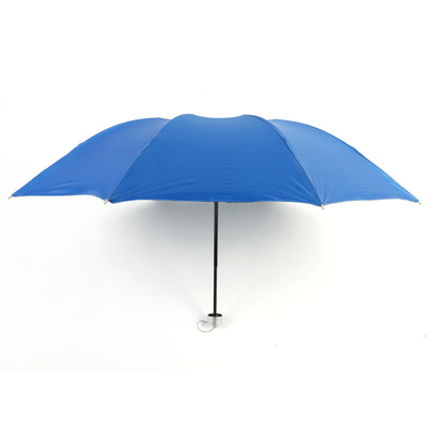 Silver Coating Panel Material Umbrella for Custom Logo Print Folding Market in Made