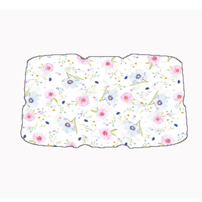 Cross-Border Supply Customized Color Coating Panel Material Car Sunshade with Picture