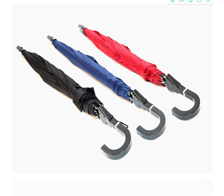 Steel Shaft Advertising Umbrella for Custom Twin Couple Tandem Lovers' Gift