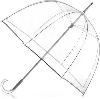 Customized Logo Apollo Poe Pvc Color Dome Transparent Umbrella For Lady Hot Promotion