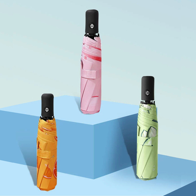 Colorful Summer Style Auto Umbrella with Design Fruit Pattern Printing and UV Protection