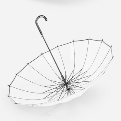 Semi-automatic Control Customized Printing Straight Umbrella in Minimalist Design Style