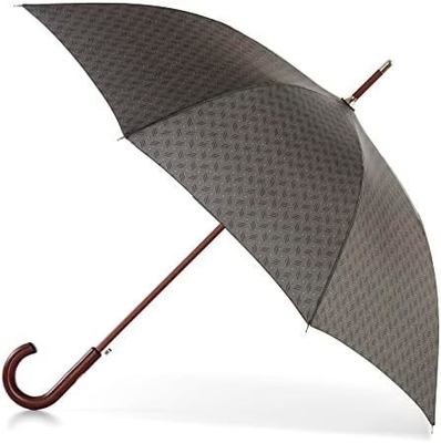 One-piece Wood Handle J Umbrella Men's Environmental Protection Custom Made Logo Umbrella