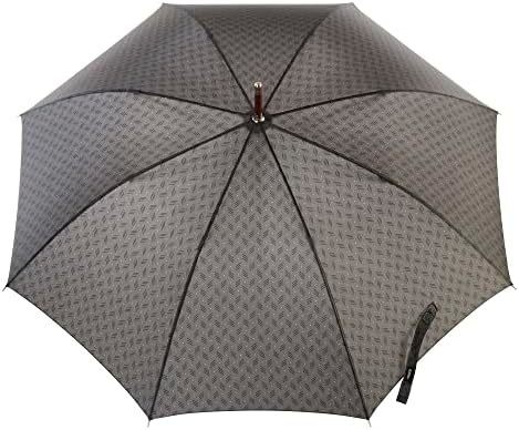 One-piece Wood Handle J Umbrella Men's Environmental Protection Custom Made Logo Umbrella