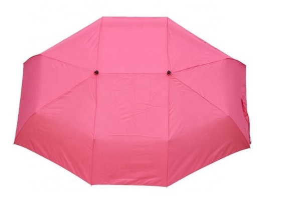 190T Pongee Fabric Customised Valentine Double Two Person Twin Fold Umbrella for Lovers and Couples