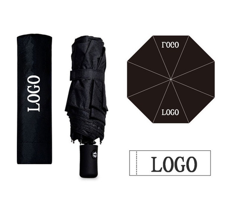 Custom Logo Umbrella Vacuum Cup and Trophy Ideal Business Gift Set for Every Occasion