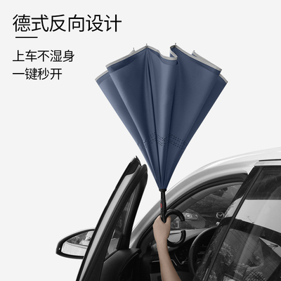 105cm Standing Breathable Automatic Double-Layer Umbrella for Advertising and Gifts