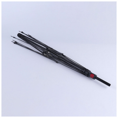 105cm Open Diameter Reverse Umbrella Frame with Iron Coated Medium Rod and Fiberglass Rod