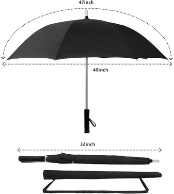 105cm Open Diameter Laser Umbrella Scandinavian Lights Samurai Sword Katana Design