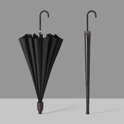 Thickened Double Clear Umbrella with Long Handle and Automatic Open Open Diameter 103cm