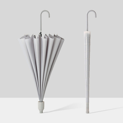 Thickened Double Clear Umbrella with Long Handle and Automatic Open Open Diameter 103cm
