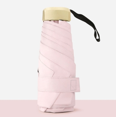 Fashion Five Folding Umbrella Printing Customized Designs Logo Printing 20.5 Inches*6k