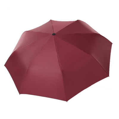 Japanese Small Fresh Three Fold Vinyl Advertising Umbrella with Customized Color