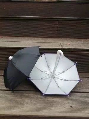 Customized Logo Car Mobile Phone Sunscreen Umbrella with Open Diameter Less Than 90cm