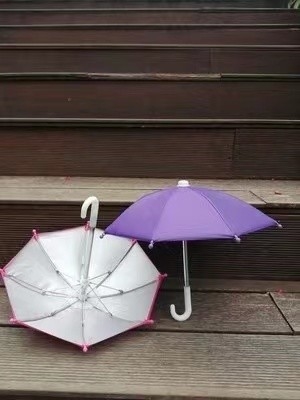 Customized Logo Car Mobile Phone Sunscreen Umbrella with Open Diameter Less Than 90cm