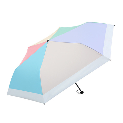 Golden Coated Metal Shaft Pencil Umbrella Carbon Fiber Ultra Light Feather Umbrella