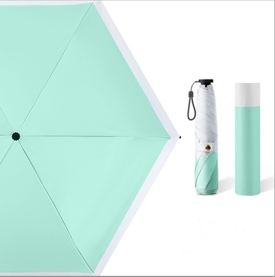 Golden Coated Metal Shaft Pencil Umbrella Carbon Fiber Ultra Light Feather Umbrella