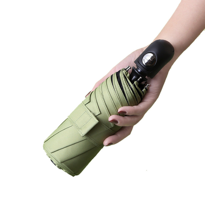 Black Coating Umbrellas BSCI Mini Pocket Capsule UV Protection Five Folding Umbrella