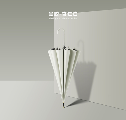 Rubber Handle Advertising Umbrella with Customized Logo and Long Handle Material
