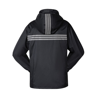 Rainy Day Adults Mens Rain Jacket Suit Raincoat with Pants Waterproof Working Clothes