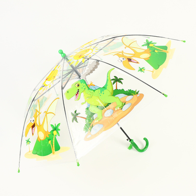 Semi-automatic Astronaut Printing Kids Umbrella Custom Children Umbrella for Kids POE