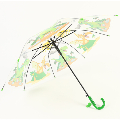 Semi-automatic Astronaut Printing Kids Umbrella Custom Children Umbrella for Kids POE