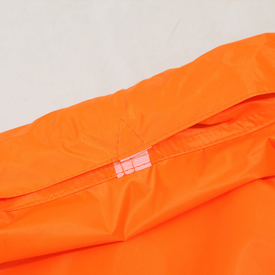 Outdoor Hiking Essential Pe Rain Coat with Custom Reflective Waterproof Raincoat