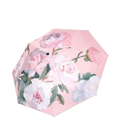 X505 5 Folding Mini Capsule Umbrella with Picture Custom Logo Accepted Manual Control