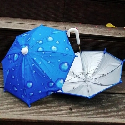 Small Mini Mobile Phone Umbrella with Manual Control and Open Diameter ＜90cm from Taiwan