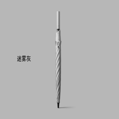 Large Men's Golf Car Umbrella with Double Canopy 8K Fiber Long Handle and Custom Logo
