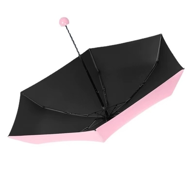 Full Plate Printing 5 Folding UV Protection Capsule Pocket Super Tiny Umbrella Agile Supply Chain