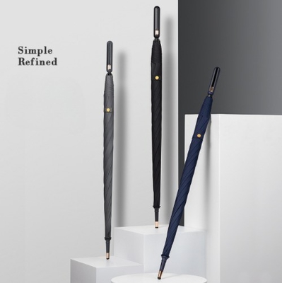 Adults Outdoor 8K Windproof Straight Pole Golf Umbrella with Customizable Handle