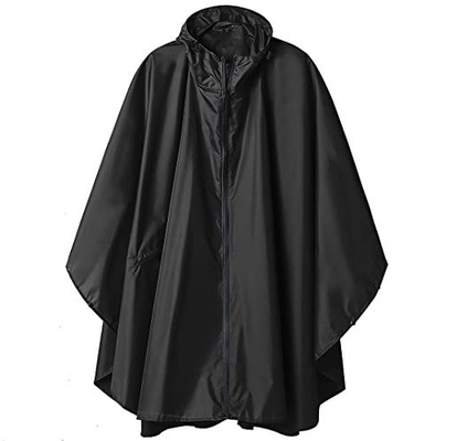 Waterproof Polyester Raincoat for Outdoor Adventures Lightweight and Convenient