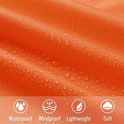 Waterproof Polyester Raincoat for Outdoor Adventures Lightweight and Convenient