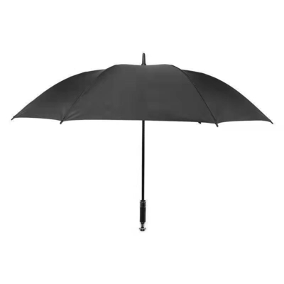 190T Pongee Golf Straight Pole Umbrella for Rain and Sun Custom Logo Advertising