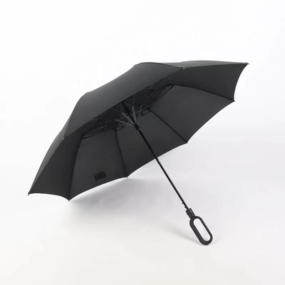 Windproof and Waterproof Umbrella Customized with Logo Printing Portable 2 Folding