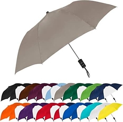 Exclusive Supply 23''*6k Function All in 1 Rain Stock Lot 2 Folding Arc-Shaped Umbrella