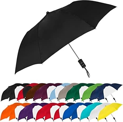 Exclusive Supply 23''*6k Function All in 1 Rain Stock Lot 2 Folding Arc-Shaped Umbrella
