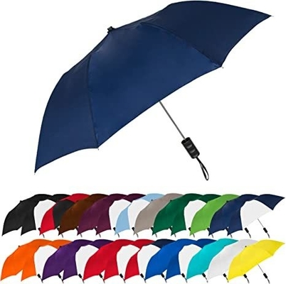 Exclusive Supply 23''*6k Function All in 1 Rain Stock Lot 2 Folding Arc-Shaped Umbrella