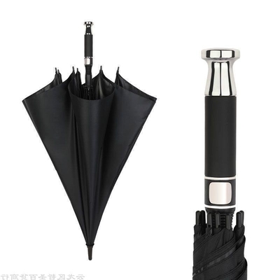 Manufacturers of 27 inch Vinyl Golf Umbrellas with Long Handle and Logo Printing