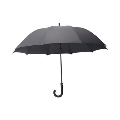 27&quot; Straight Fiberglass Frame Golf Umbrella Auto Open Waterproof Wind and Rain Resistant
