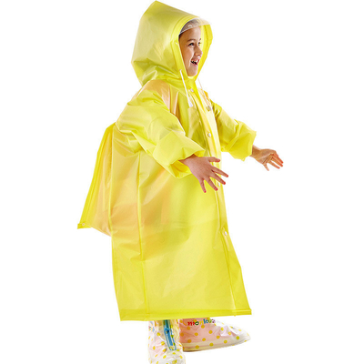 Custom EVA Kids Waterproof Raincoat for Children Rain Season Umbrella Gender GIRLS