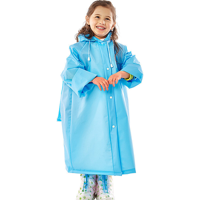 Custom EVA Kids Waterproof Raincoat for Children Rain Season Umbrella Gender GIRLS