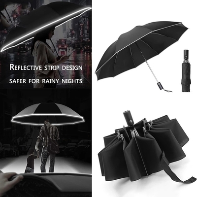 3-Folding Business Reverse Auto Umbrella Ideal for Gifts Stores and Commercial Buyers