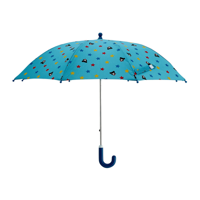 Umbrella for Kids at Kindergarten Metal Frame Cartoon Design Sun and Rain Protection