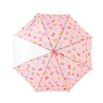 Umbrella for Kids at Kindergarten Metal Frame Cartoon Design Sun and Rain Protection