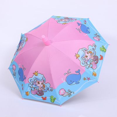 Minimalism Style Custom Advertising Children's Umbrella with Sunscreen and Automatic Open