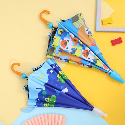 Minimalism Style Custom Advertising Children's Umbrella with Sunscreen and Automatic Open
